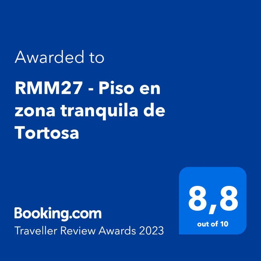 Rmm27 - Piso En Zona Tranquila De Tortosa Appartement Buitenkant foto
